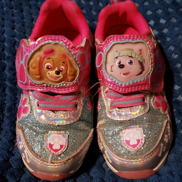 paw patrol shoes size 9